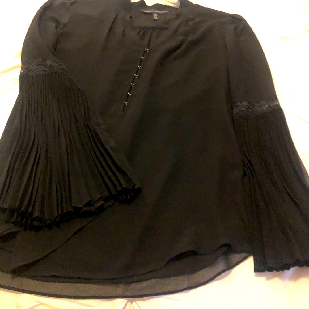 White House Black Market - Black Top - Size 6
